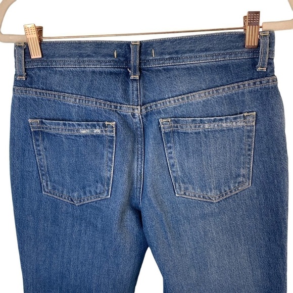 𝅺WE The Free Maggie Ripped Ankle Straight Leg Jeans - Picture 4 of 9